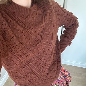 Textured Sezane Sweater